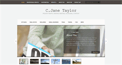 Desktop Screenshot of cjanetaylor.com